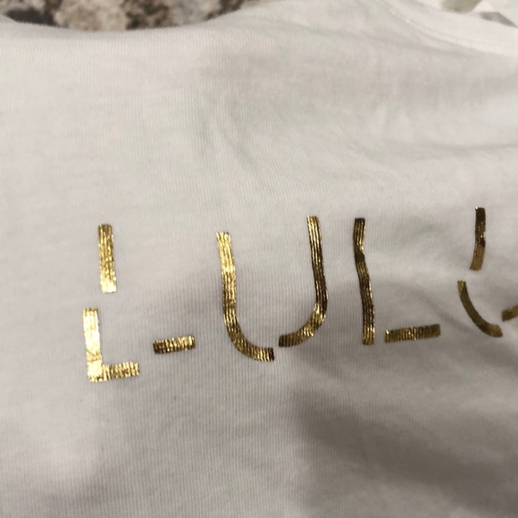 Lulu🍋 LNY White Emerald Long Sleeve, size 6 - Picture 10 of 12